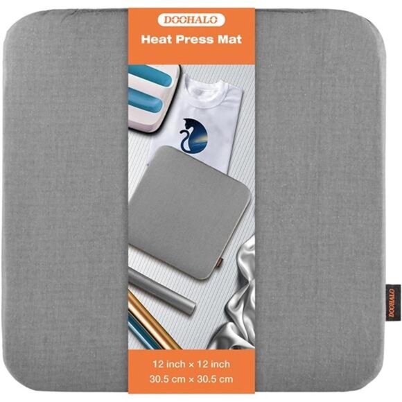 DOOHALO Heat Press Mat for Cricut Easy Press Craft Iron-on Mat for Power Heat - Picture 1 of 7